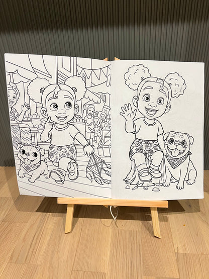 Khanyi And The Kite Colouring Book